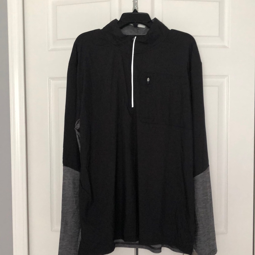 MTA Sport windbreaker look with 1/4 quarter zip